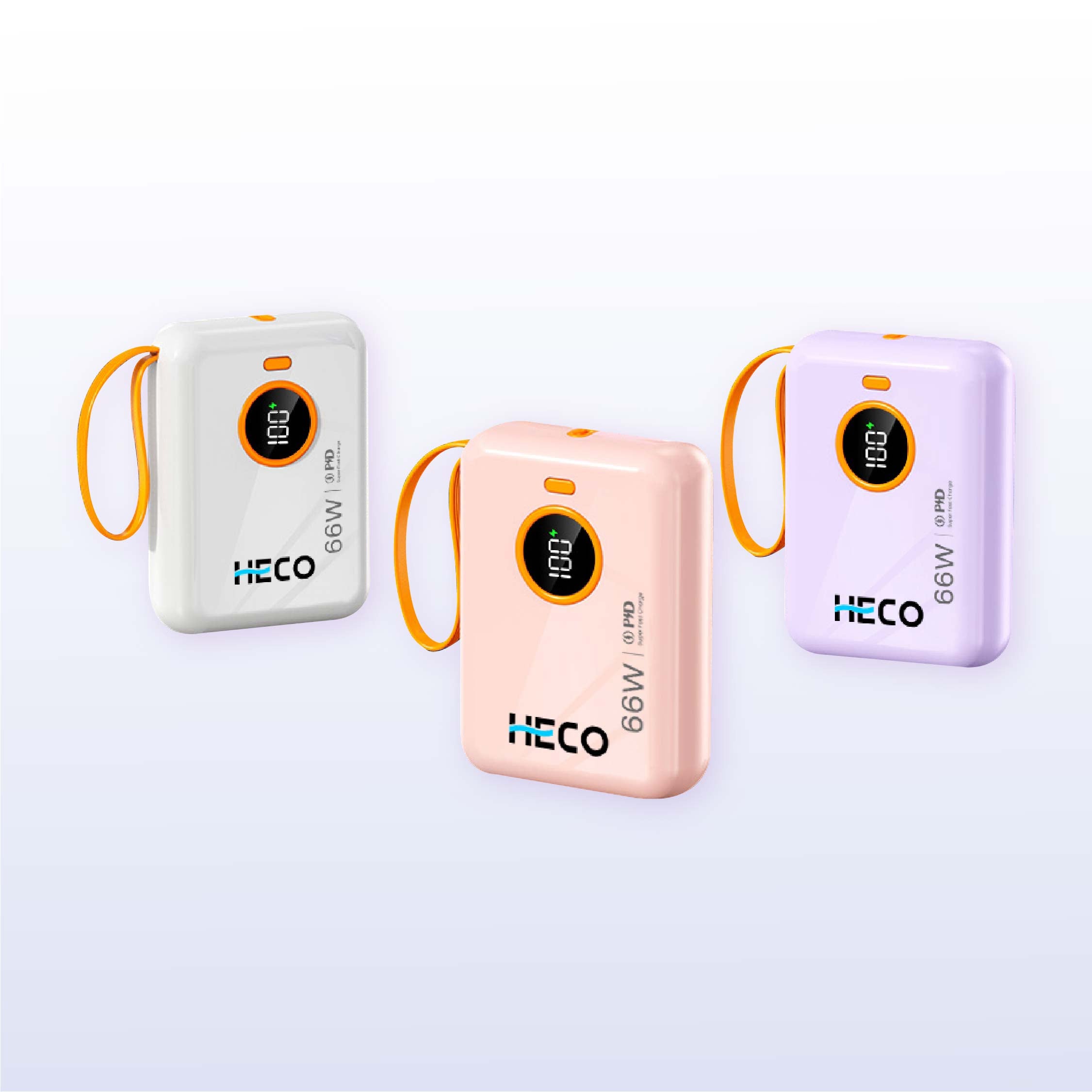 Heco 66W Fast Charge Powerbank 10000mah