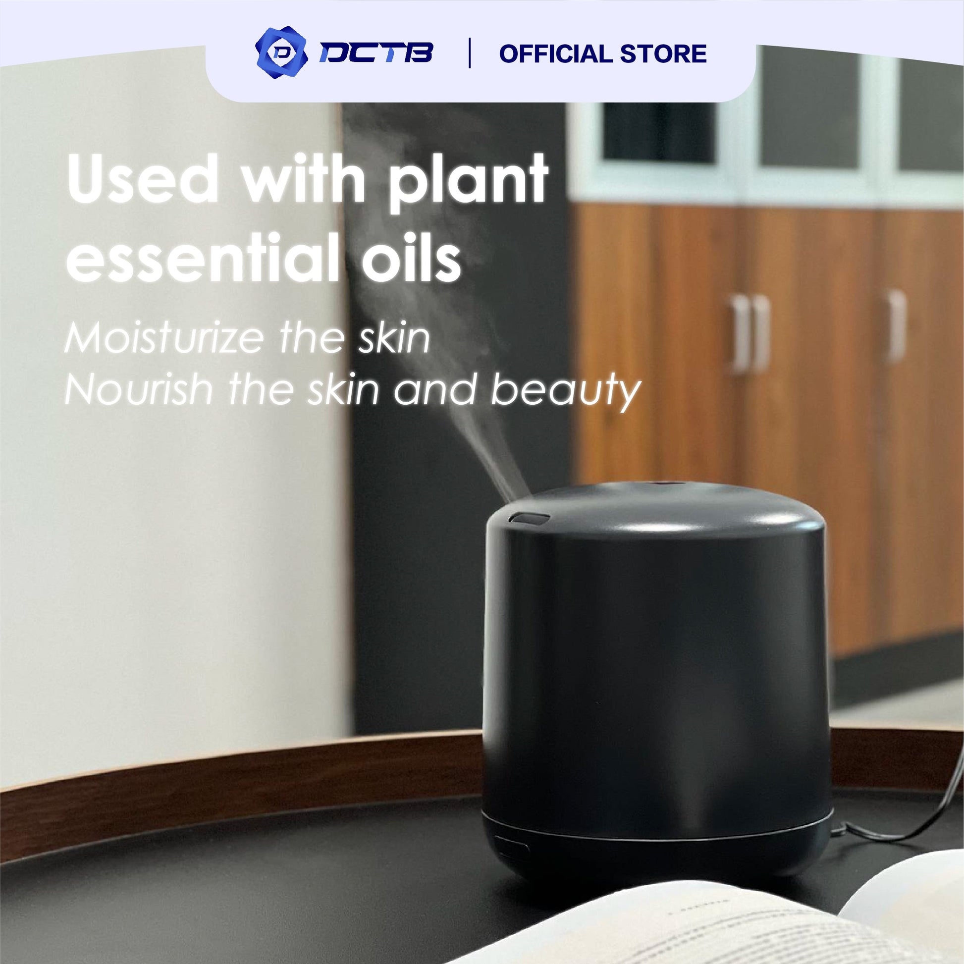 Ultrasonic Essentisal Oil Diffuser - DCTB